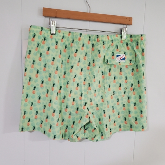 Bermie's Pineapple Vibes Swim Trunks - Picture 5 of 12